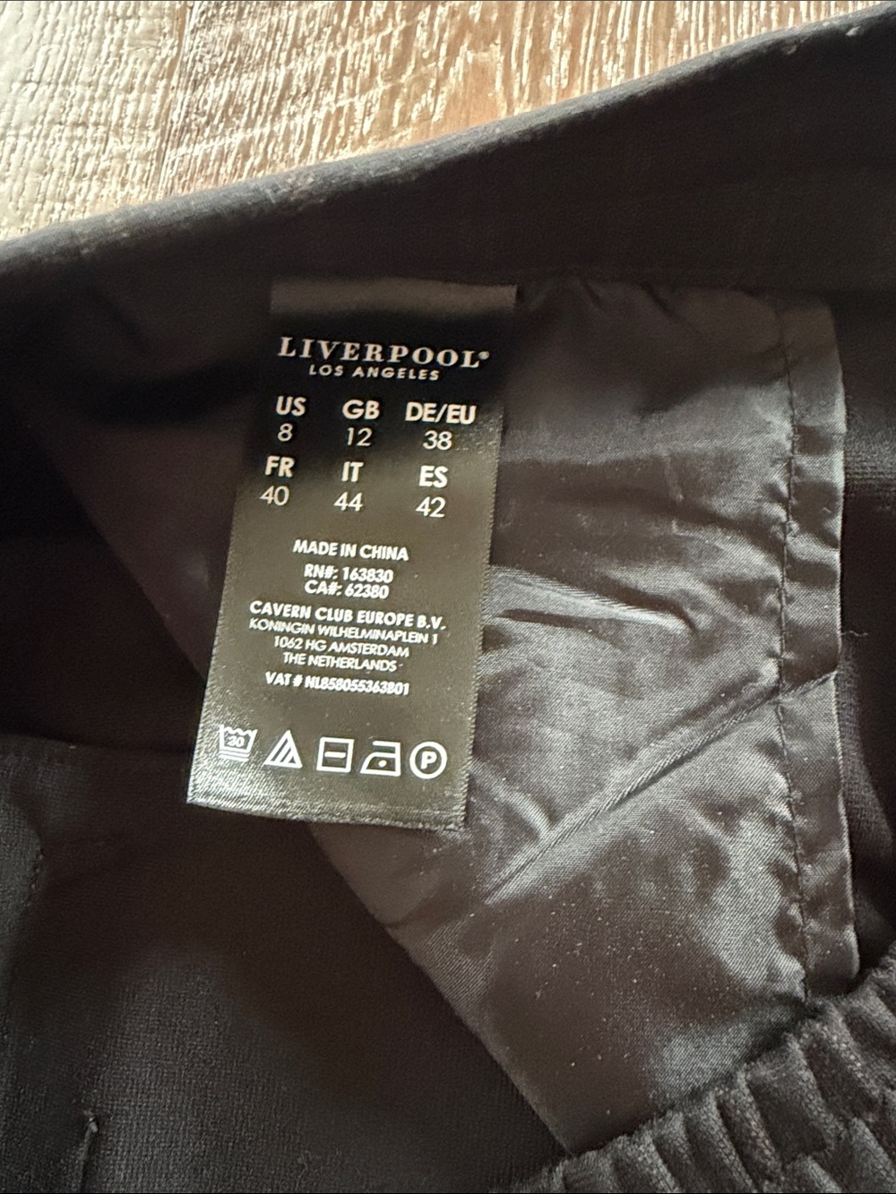 Liverpool Pinstripe Pants - Picture 3 of 6
